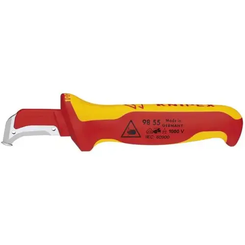 Dismantling Knife-1000V, 7 1/4", Comfort Grip, VDE Dismantling Knife-1000V, 7 1/4", Comfort Grip, VDE