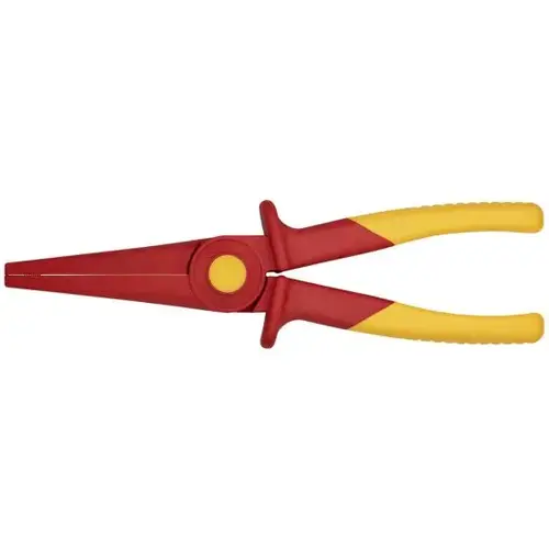 Flat Nose Plastic Pliers-1000V, 8.75" Flat Nose Plastic Pliers-1000V, 8.75"