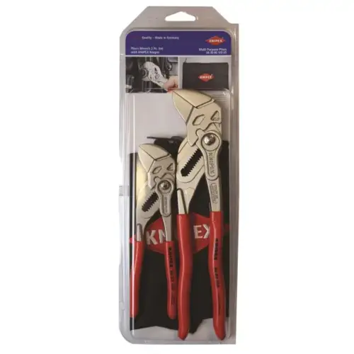2PC PLIERS WRENCH SET WITH KEEPER POUCH 2PC PLIERS WRENCH SET WITH KEEPER POUCH