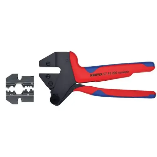 Crimp System Pliers & Die: Solar Connectors H & 5 Packaged In Plastic Case Crimp System Pliers & Die: Solar Connectors H & 5 Packaged In Plastic Case