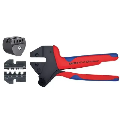 Crimp System Pliers & Die: Solarlok & Locator Packaged In Plastic Case Crimp System Pliers & Die: Solarlok & Locator Packaged In Plastic Case