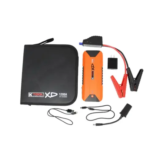 Compact Jump Starter 1200 amp, 12-volt, 16,000mAh Compact Jump Starter 1200 amp, 12-volt, 16,000mAh