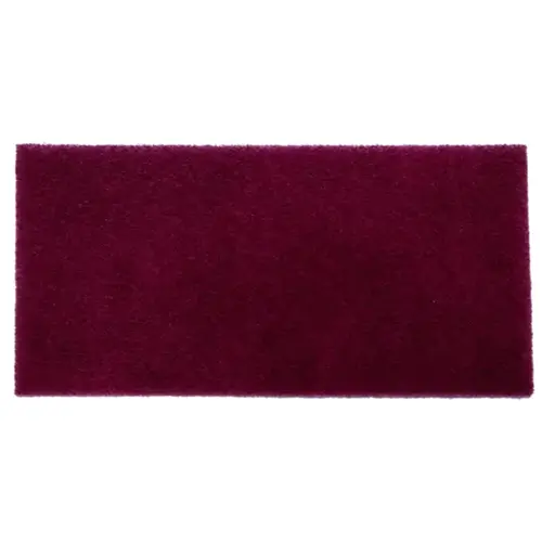 SEM4.5in x 9in Scuff Pad Maroon 25/Pack SEM4.5in x 9in Scuff Pad Maroon 25/Pack