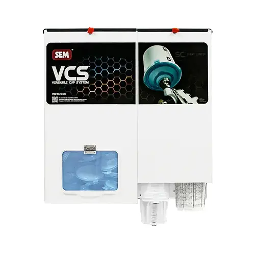 VCS STEEL PAINT CUP DISPENSER VCS STEEL PAINT CUP DISPENSER