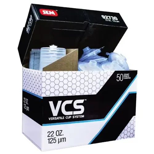 VCS 50ct 200 Micron 13oz with ratio hard cup VCS 50ct 200 Micron 13oz with ratio hard cup