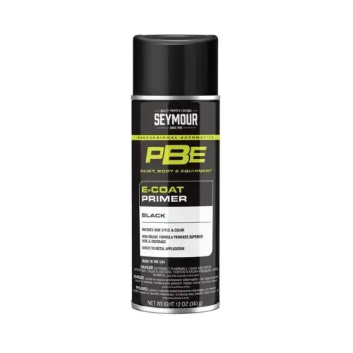 16-1695 PBE E-Coat Primer, 16 oz Aerosol Can, Aerosol, Black 16-1695 PBE E-Coat Primer, 16 oz Aerosol Can, Aerosol, Black
