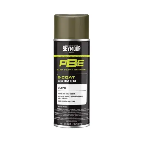 16-1698 PBE E-Coat Primer, 16 oz Aerosol Can, Aerosol, Olive 16-1698 PBE E-Coat Primer, 16 oz Aerosol Can, Aerosol, Olive