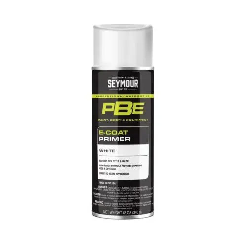 16-1699 PBE E-Coat Primer, 16 oz Aerosol Can, Aerosol, White 16-1699 PBE E-Coat Primer, 16 oz Aerosol Can, Aerosol, White