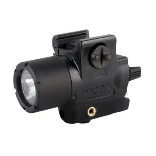 TLR-4 Compact Rail Mounted Tactical Weapon Light with Red Laser - Black TLR-4 Compact Rail Mounted Tactical Weapon Light with Red Laser - Black
