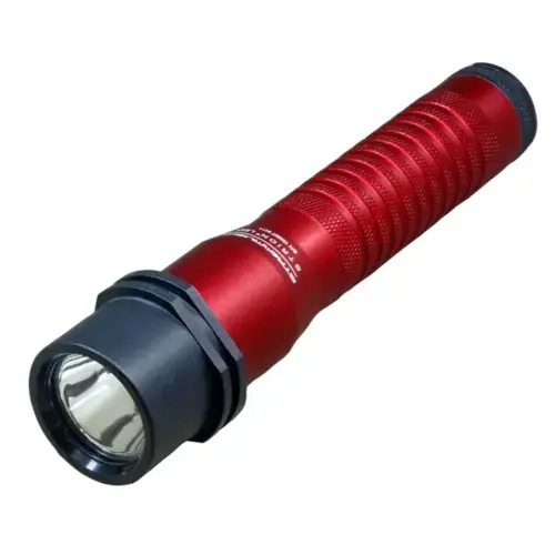 Strion LED Bright and Compact Rechargeable Flashlight - Red Strion LED Bright and Compact Rechargeable Flashlight - Red