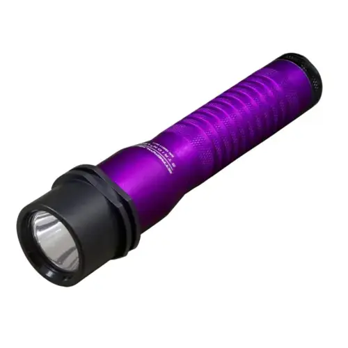 Strion LED Bright and Compact Rechargeable Flashlight - Purple Strion LED Bright and Compact Rechargeable Flashlight - Purple