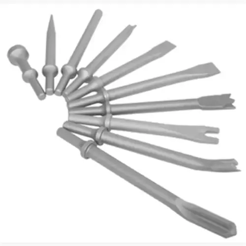 AIR CHISEL SET, 10PC. AIR CHISEL SET, 10PC.