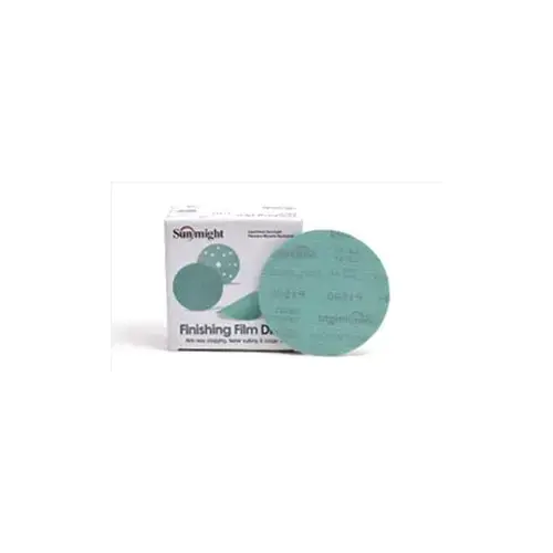 01424 No Hole Grip Disc, 6 in Dia, P2500 Grit, Alum Oxide Abrasive, Green 01424 No Hole Grip Disc, 6 in Dia, P2500 Grit, Alum Oxide Abrasive, Green