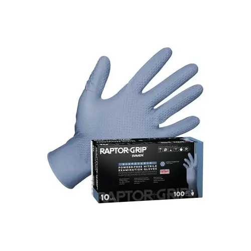 (50) Medium Raptor Grip Powder-Free Exam (50) Medium Raptor Grip Powder-Free Exam