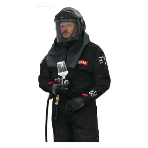 SATA Pro Series Paint Suit, Black, Large SATA Pro Series Paint Suit, Black, Large