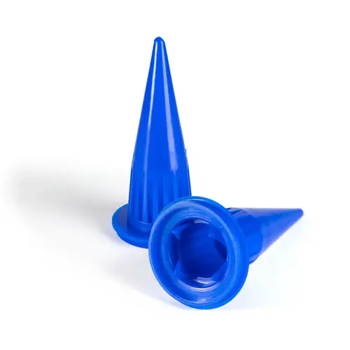 Self-Puncturing Cone Nozzle for Caulk Sausage Guns - pack of 5 Self-Puncturing Cone Nozzle for Caulk Sausage Guns - pack of 5