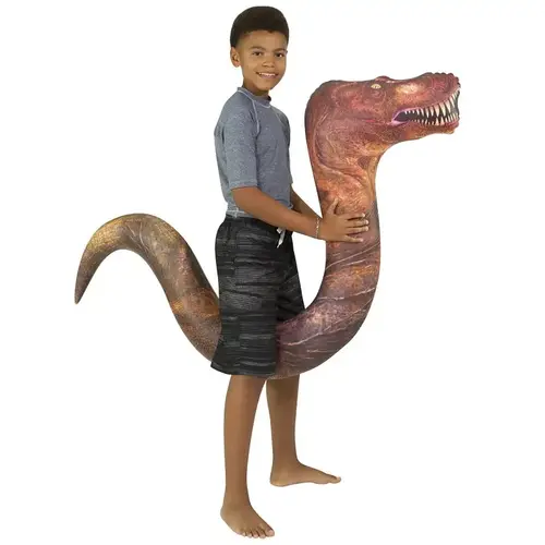 PoolCandy Ride-On Pool Noodle, T-Rex, PVC, Brown PoolCandy Ride-On Pool Noodle, T-Rex, PVC, Brown