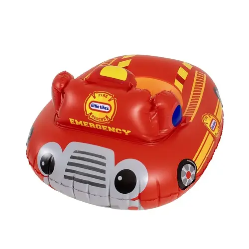 PoolCandy Little Tikes Series T Toddler Ride-On Pool Float, Fire Truck, PVC, Red PoolCandy Little Tikes Series T Toddler Ride-On Pool Float, Fire Truck, PVC, Red