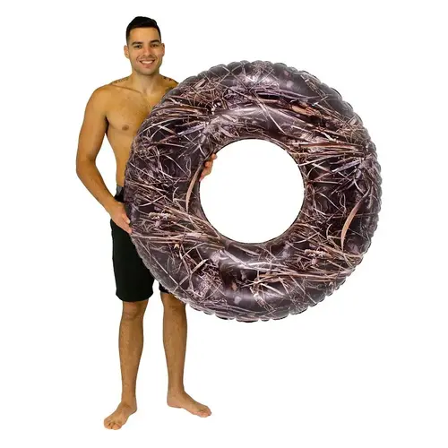 PoolCandy RealTree Max 7 Series Pool Tube, Inflatable Profile, PVC, Brown PoolCandy RealTree Max 7 Series Pool Tube, Inflatable Profile, PVC, Brown