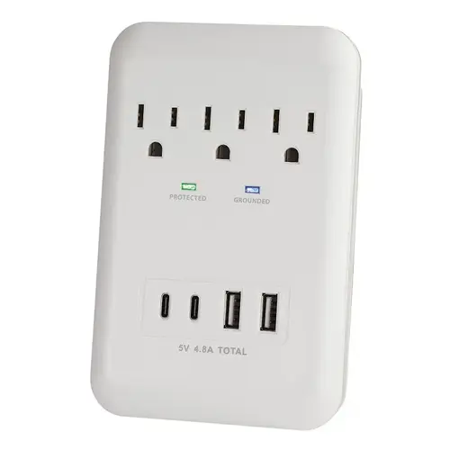 PowerZone Surge Protector, 4-Outlet PowerZone Surge Protector, 4-Outlet