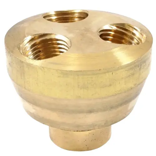 Forney Manifold, 1/4 x 3 x 1/4 in, FNPT, Brass Forney Manifold, 1/4 x 3 x 1/4 in, FNPT, Brass