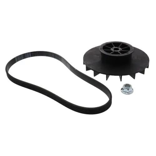 1/2 HP Motor Pulley, Nut & Belt 1/2 HP Motor Pulley, Nut & Belt