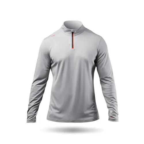 Men's UV Active High Zip Collar Top Men's UV Active High Zip Collar Top