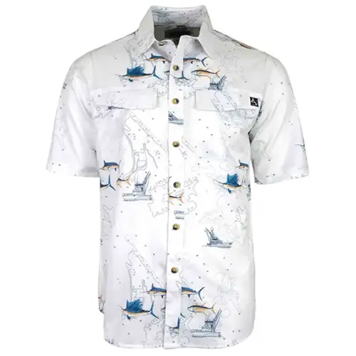 Men's Marine Charts Shirt Men's Marine Charts Shirt