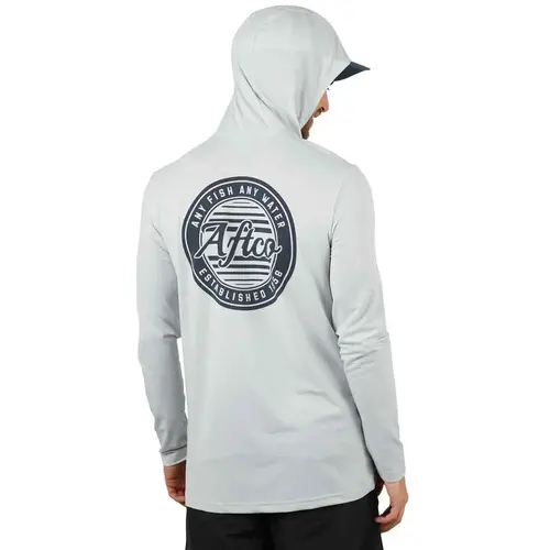 Men's Ocean Bound UPF Solid Hooded Shirt Men's Ocean Bound UPF Solid Hooded Shirt