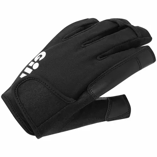 Men's Short Finger Championship Gloves Black Men's Short Finger Championship Gloves Black