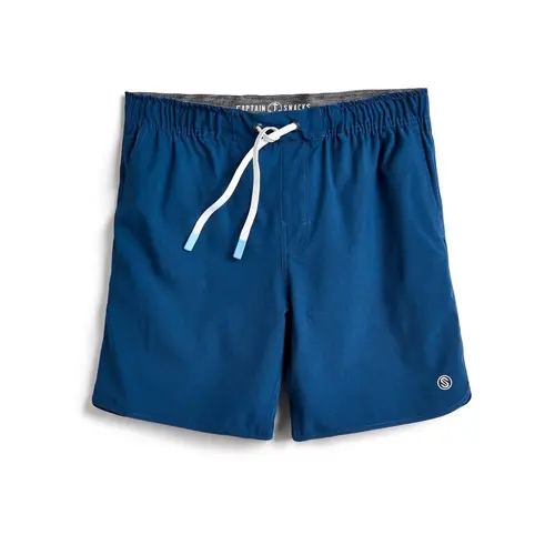 Men's Solid Captain Snacks Volley Shorts Men's Solid Captain Snacks Volley Shorts