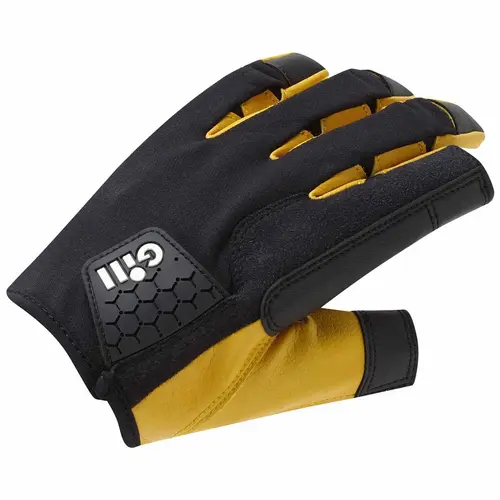 Men's Long Finger Pro Gloves Black Men's Long Finger Pro Gloves Black