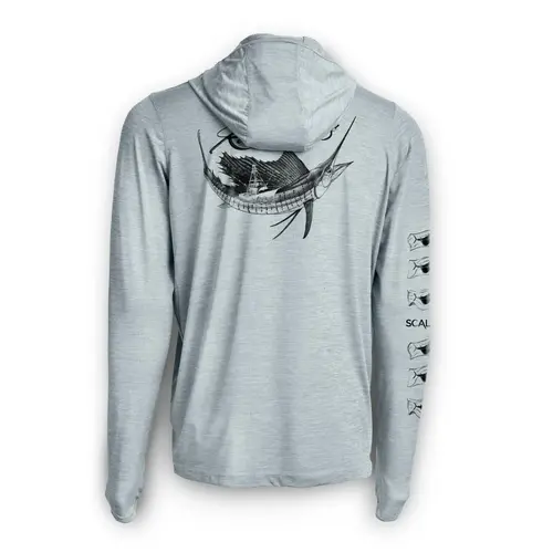 Men's Popping Sails Active Performance Hooded Shirt Men's Popping Sails Active Performance Hooded Shirt