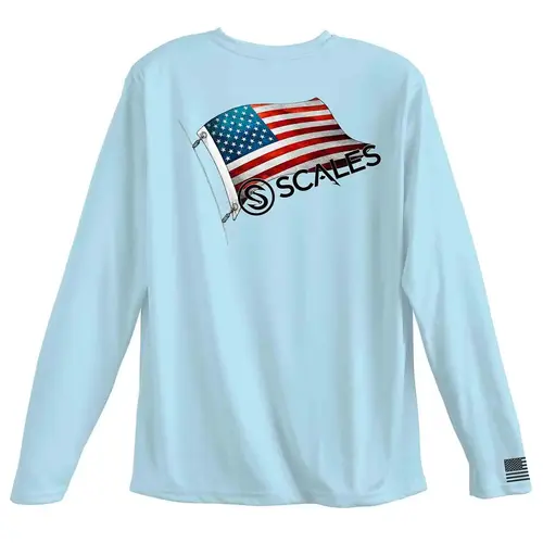 Men's Raise Flags USA Performance Shirt Men's Raise Flags USA Performance Shirt