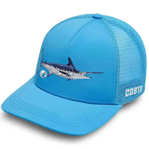 Stitched Trucker Marlin Trucker Hat Stitched Trucker Marlin Trucker Hat