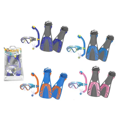 SEASTAR v22 Snorkel Combo Set Blue/Green, S/M SEASTAR v22 Snorkel Combo Set Blue/Green, S/M