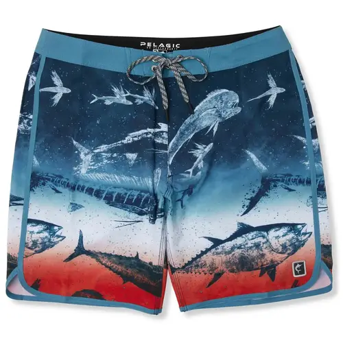 Men's High Spot Gyotaku Fade Board Shorts Men's High Spot Gyotaku Fade Board Shorts