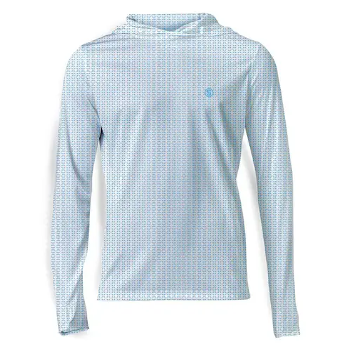 Men's Nautical Sail Hooded Tech Shirt Men's Nautical Sail Hooded Tech Shirt