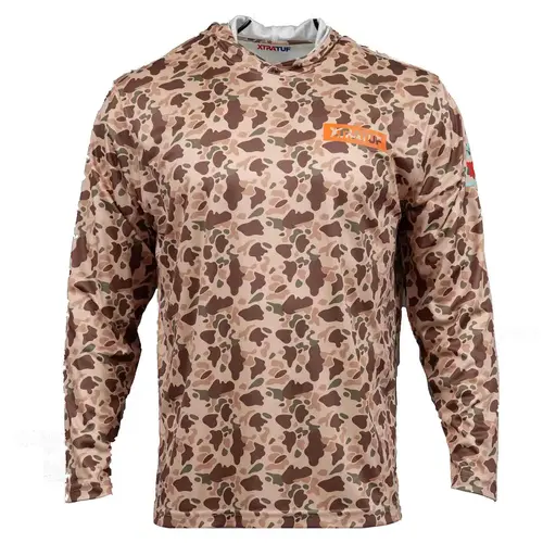 Men's Hooded Duck Camo UPF Shirt Men's Hooded Duck Camo UPF Shirt