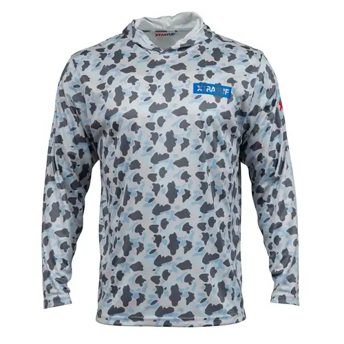 Men's Hooded Duck Camo UPF Shirt Men's Hooded Duck Camo UPF Shirt