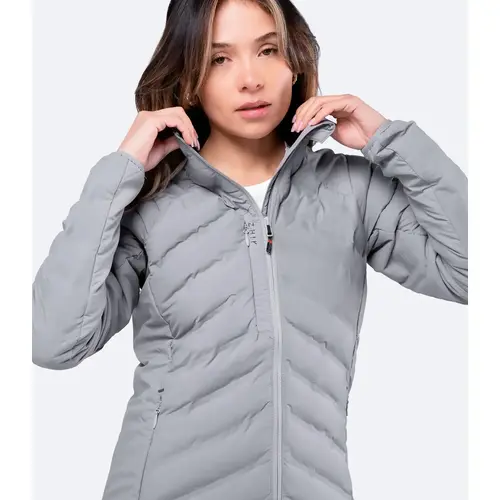 Women's Cell Insulated Jacket Platinum Women's Cell Insulated Jacket Platinum
