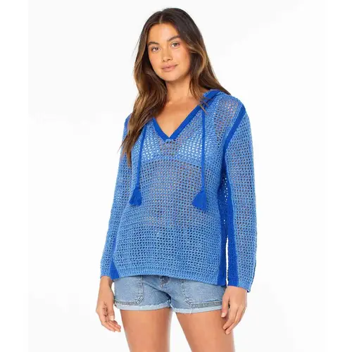 Women's Summer Nights Contrast Tunic Pullover Women's Summer Nights Contrast Tunic Pullover