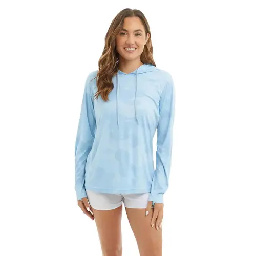 Women's Brush Camo VaporTek Hooded Shirt Women's Brush Camo VaporTek Hooded Shirt