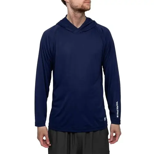 Men's Solid Performance Fishing Hooded Shirt Men's Solid Performance Fishing Hooded Shirt