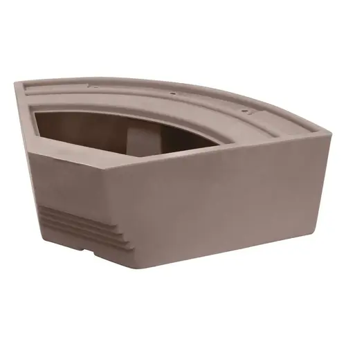 Premier Series Pontoon 28" Radius Corner Seat, Base Only Mocha Java Premier Series Pontoon 28" Radius Corner Seat, Base Only Mocha Java