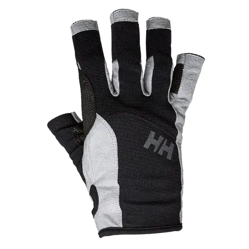 Short Finger Sailing Gloves Black Short Finger Sailing Gloves Black