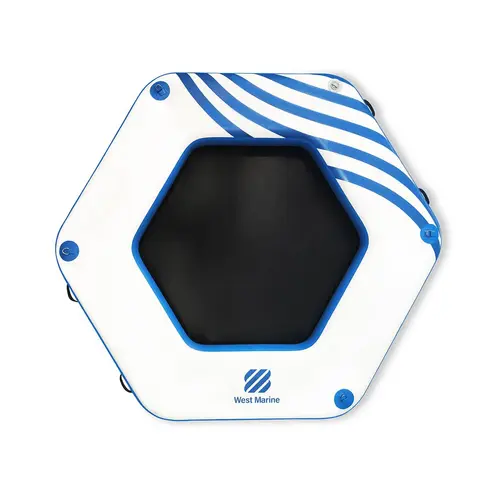 Floating Hex Mesh Dock 8 ft6" x 8 ft6" x 8" Inflatable Platform Floating Hex Mesh Dock 8 ft6" x 8 ft6" x 8" Inflatable Platform