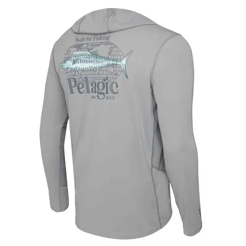 Men's Worldwide Wahoo Vaportek Hooded Shirt Men's Worldwide Wahoo Vaportek Hooded Shirt
