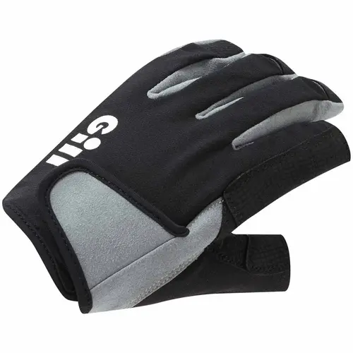 Men's Long Finger Deckhand Gloves Black Men's Long Finger Deckhand Gloves Black