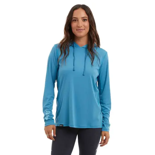 Women's Aquatek Solid Hooded Shirt Women's Aquatek Solid Hooded Shirt
